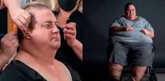 Brendan Fraser si trasforma nel video time-lapse di The Whale