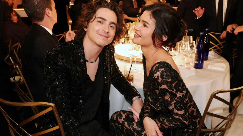 Kylie Jenner e Timothée Chalamet